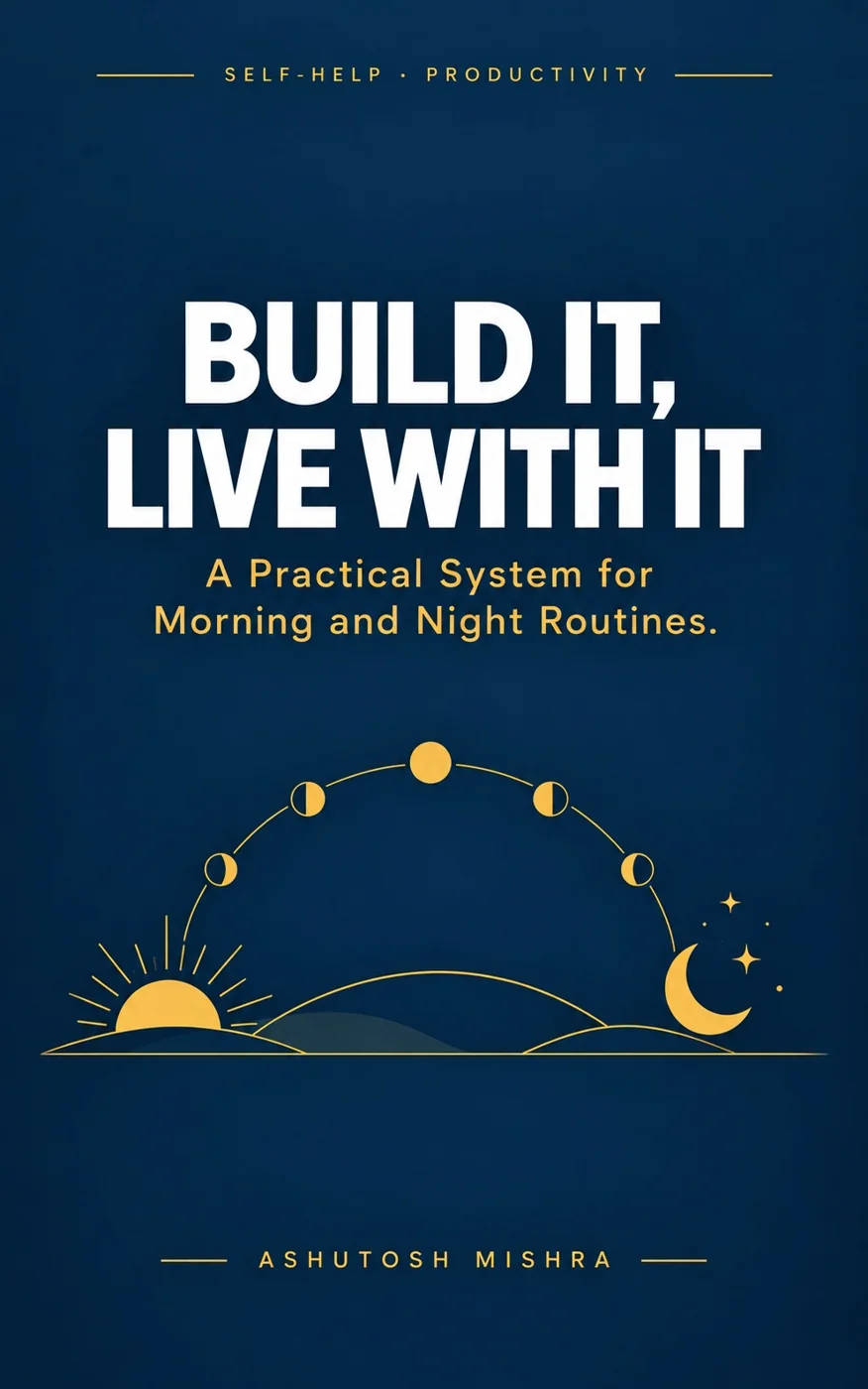 Build It, Live With It — book cover by Ashutosh Mishra